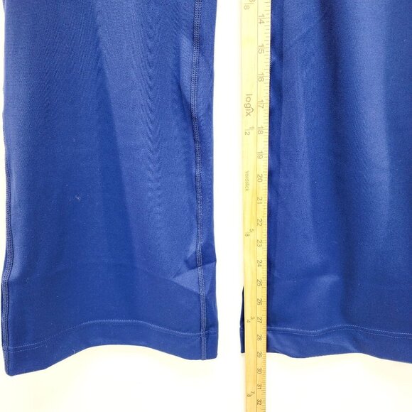 Joy Clean Boss Blue High-Waisted Flare Leg Pants Size S - Picture 5 of 12
